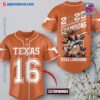 Texas Longhorns 2025 Goodyear Cotton Bowl Classic Champions Personalized Baseball Jersey qL6nipD