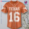 Texas Longhorns 2025 Goodyear Cotton Bowl Classic Champions Personalized Baseball Jersey-a K7p6fW9