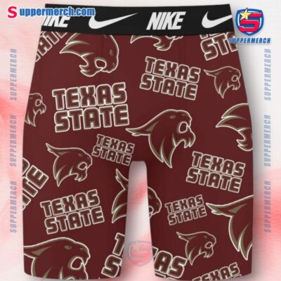 Texas State Bobcats 5Pcs Men's Underwear Boxer Brief-a p9Unvaf