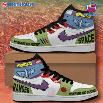 Toy Story Space Ranger To Infinity Beyond Air Jordan High Top Shoes MG5EkzS