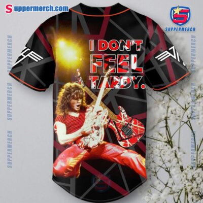 Van Halen I Don't Feel Tardy Baseball Jersey-a OlZcqLI