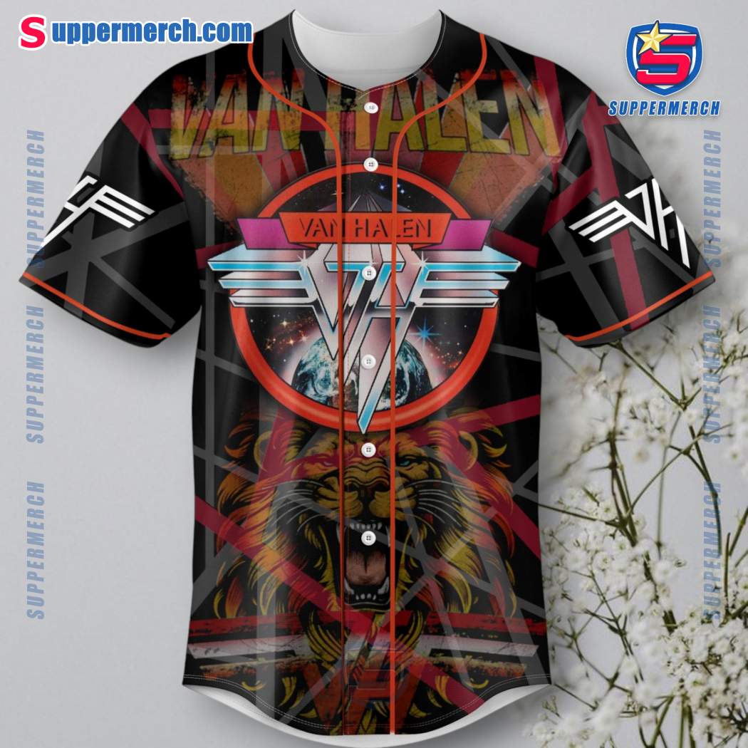 Van Halen I Don't Feel Tardy Baseball Jersey-b Q52LhjV