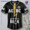 Acdc For Those About To Rock 50th Anniversary Personalized Baseball Jersey-a lKyM45N