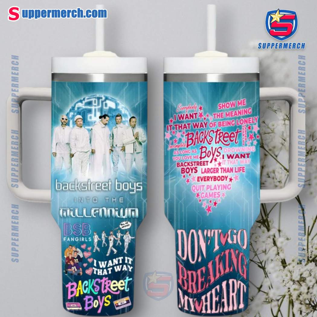 Backstreet Boys Into The Millennium Fangirls 40oz Tumbler With Handle lyxZWRJ