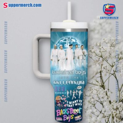 Backstreet Boys Into The Millennium Fangirls 40oz Tumbler With Handle-a fkMHWsa