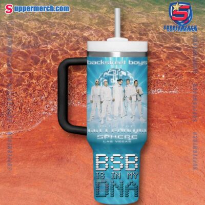 Backstreet Boys Into The Millennium Sphere Las Vegas Personalized 40oz Tumbler With Handle-a Jzy6xOE
