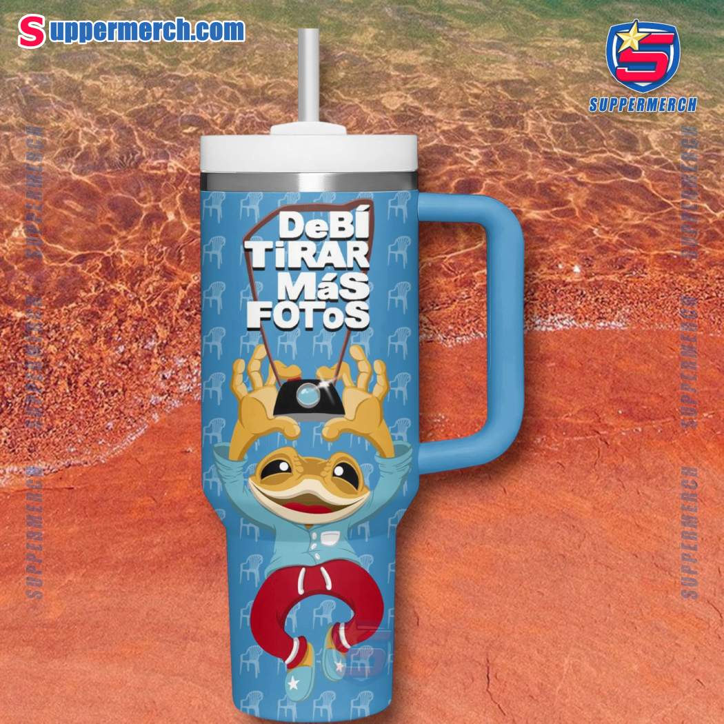 Bad Bunny Debi Tirar Mas Fotos 40oz Tumbler With Handle-b LilN82c