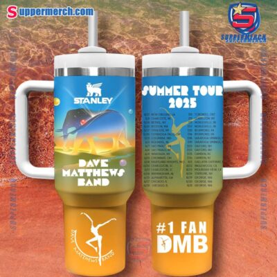 Dave Matthews Band Summer Tour 2025 Tumbler With Handle Hs1y2TC