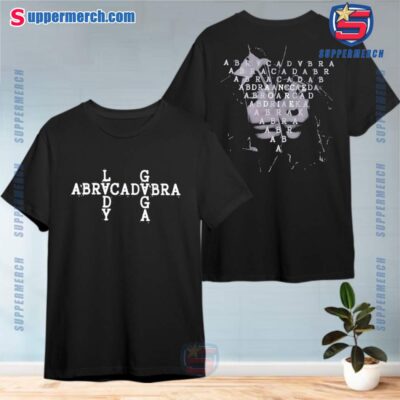 Lady Gaga Abracadabra Double-sided Unisex Tee M7fRIWu