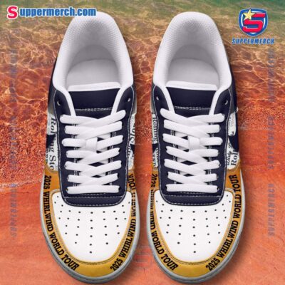 Lainey Wilson 2025 Whirlwind World Tour Air Force Shoes-a F35gEsp