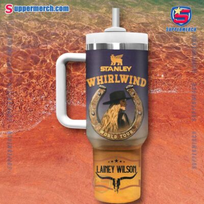 Lainey Wilson Whirlwind World Tour 40oz Tumbler With Handle-a FZ0jk6c