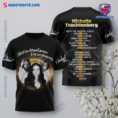 Michelle Trachtenberg Rest In Eternal Peace Our Ice Princess Shirt OHkDGLt