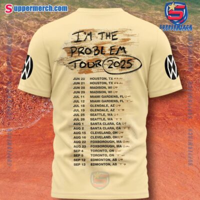 Morgan Wallen I'm The Problem Tour 2025 Dates Shirt-a hcLmzya