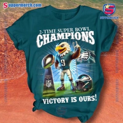 Philadelphia Eagles 2 Time Super Bowl Champions Victory Is Ours Pajamas Set-a 2b7fAwQ