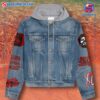 The Weeknd Hurry Up Tomorrow All Xo Everything Presented By The Weeknd Bible Jean Hoodie Jacket-a etoAzqh