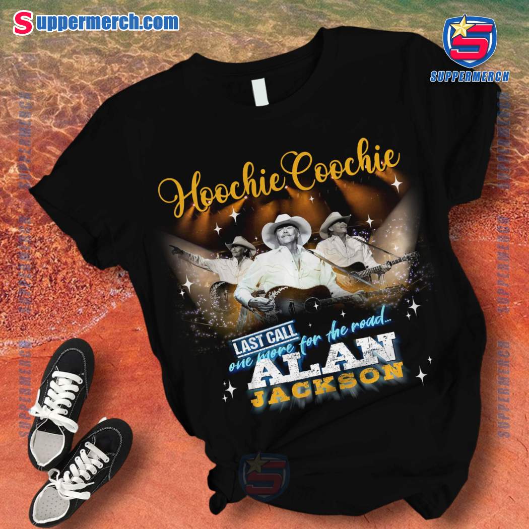 Alan Jackson Hoochie Coochie Last Call One More For The Road Short Pajamas Set-a goTXKtn