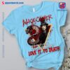 Alice Cooper Too Close For Comfort Love It To Death Short Pajamas Set-a 8wbCLx3