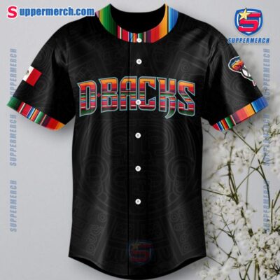 Arizona Diamondbacks X Mexican Heritage Night 2025 Baseball Jersey-a yIo2tif