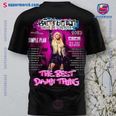 Avril Lavigne Greatest Hits Tour 2025 Shirt-a EOdHbn4