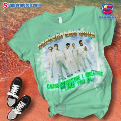 Backstreet Boys Cause Everytime I Breathe I Take You In Short Pajamas Set-a DUaJuIy