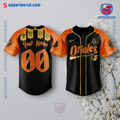 Baltimore Orioles X Harry Potter 2025 Personalized Baseball Jersey pcjD5lB