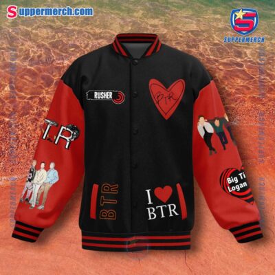 Big Time Rush In Real Life Worldwide Baseball Jacket-a ACtEcZ5