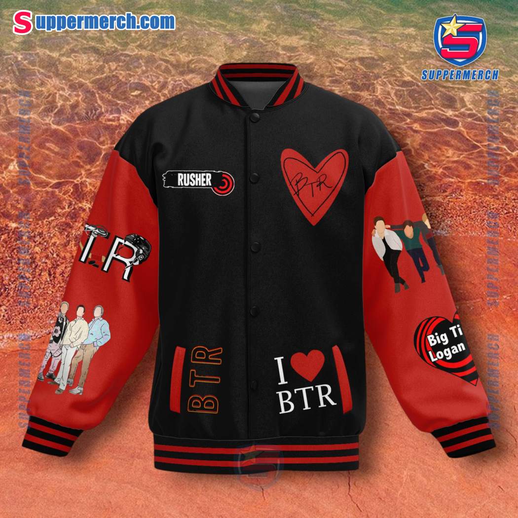 Big Time Rush In Real Life Worldwide Baseball Jacket-a ACtEcZ5