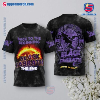 Black Sabbath Back To The Beginning The End Shirt HIPF3rX