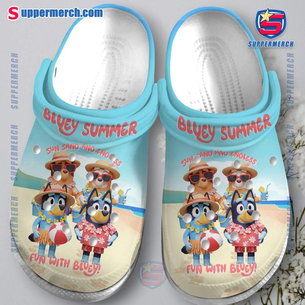 Bluey Summer Sun And Endless Fun With Bluey Crocs 3WtKrVj