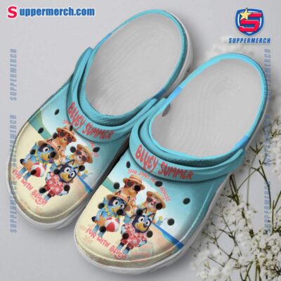 Bluey Summer Sun And Endless Fun With Bluey Crocs-a cLTC0V9