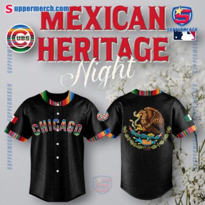 Chicago Cubs X Mexican Heritage Night 2025 Baseball Jersey yPof4ac