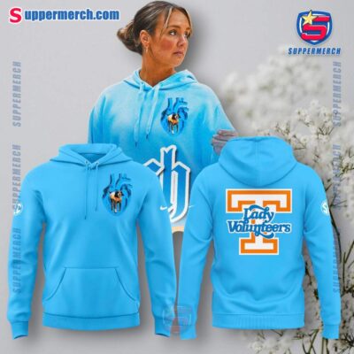 Coach Kim Caldwell Lady Volunteers Blue Hoodie hKpSxnO