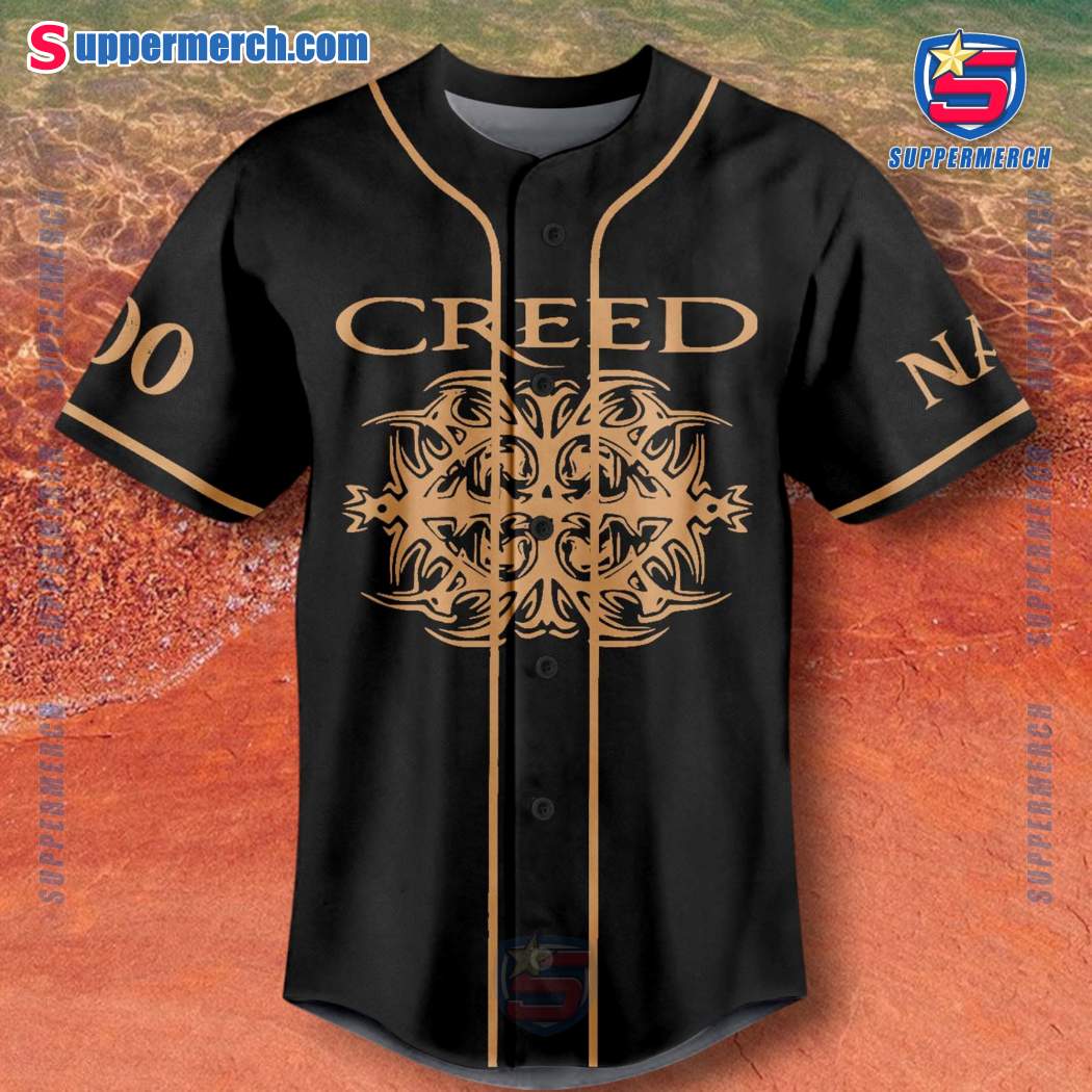 Creed Summer Of '99 Tour Personalized Baseball Jersey-b E7XFqha