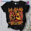 Def Leppard It's Better To Burn Out Than Fade Away Pajamas Set-b ro0eyiJ