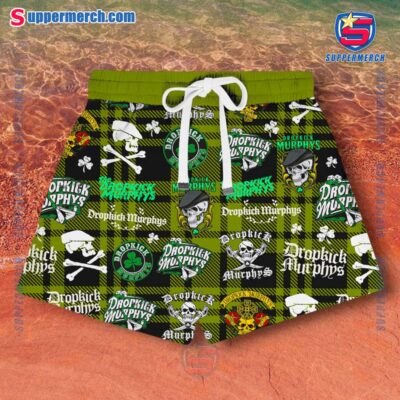 Dropkick Murphys St. Patrick's Day 2025 Tour Short Pajamas Set-a aiXL27z