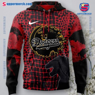 Godzilla X Los Angeles Dodgers Hoodie-a UZf3xDh