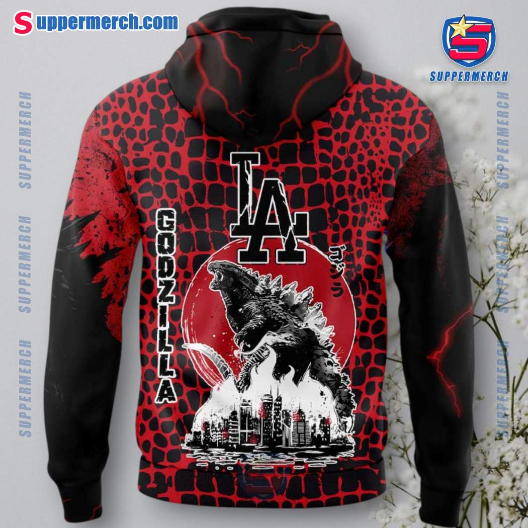 Godzilla X Los Angeles Dodgers Hoodie-b s8mWQ5M