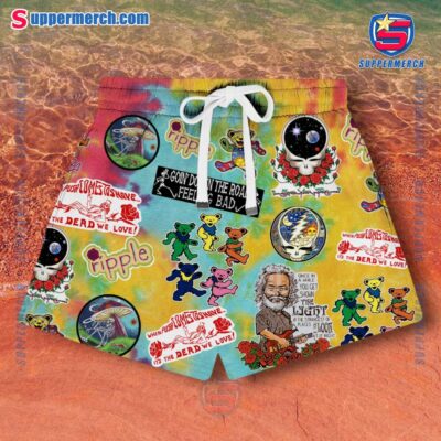 Grateful Dead What A Long Strange Trip It's Been Tie Dye Short Pajamas Set-a Ugb2D8k
