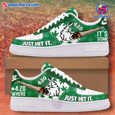 It's 420 Somewhere Air Force Shoes AaVFPyN
