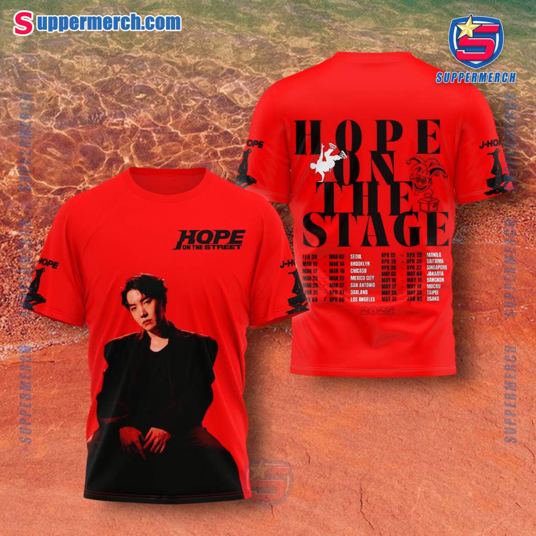 J-hope Hope On The Street Hope On The Stage 2025 Shirt qfsixr3
