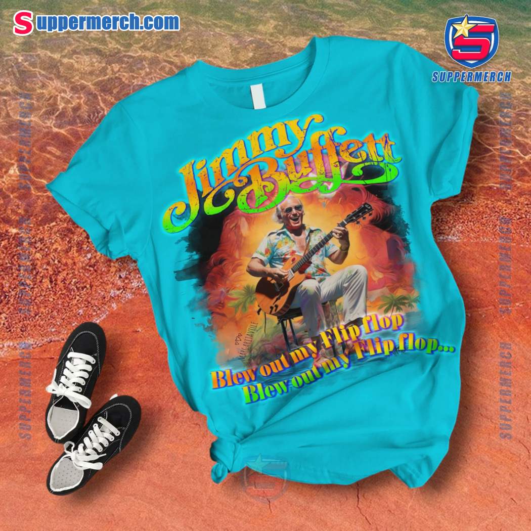 Jimmy Buffett Blew Out My Flip Flop Short Pajamas Set-b uKsUmPW