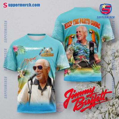 Jimmy Buffett Keep The Party Going Signature T-shirt, Hoodie PjAsCZw