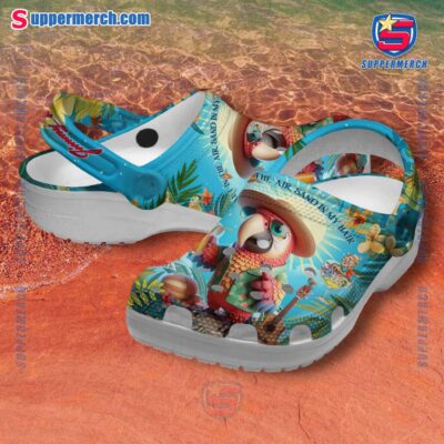 Jimmy Buffett Salt In The Air Sand In My Hair Crocs-a 9CmG51F