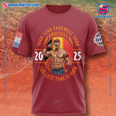 John Cena The Farewell Tour Brussels 2025 After This Shirt-a HzNlSKP