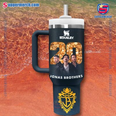 Jonas Brothers Living The Dream Tour 2025 40oz Tumbler With Handle-a SUmaVAl
