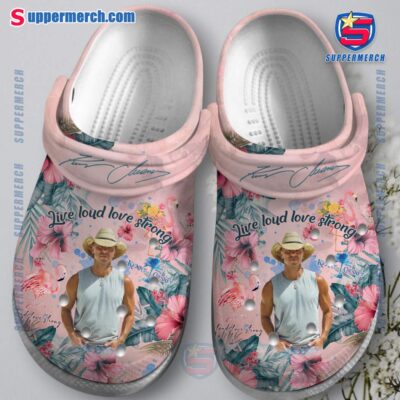 Kenny Chesney Live Loud Love Strong Crocs FAXwry3