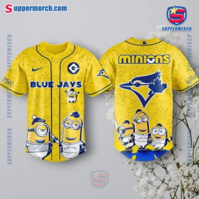 Minions X Toronto Blue Jays Baseball Jersey rWI7lKv