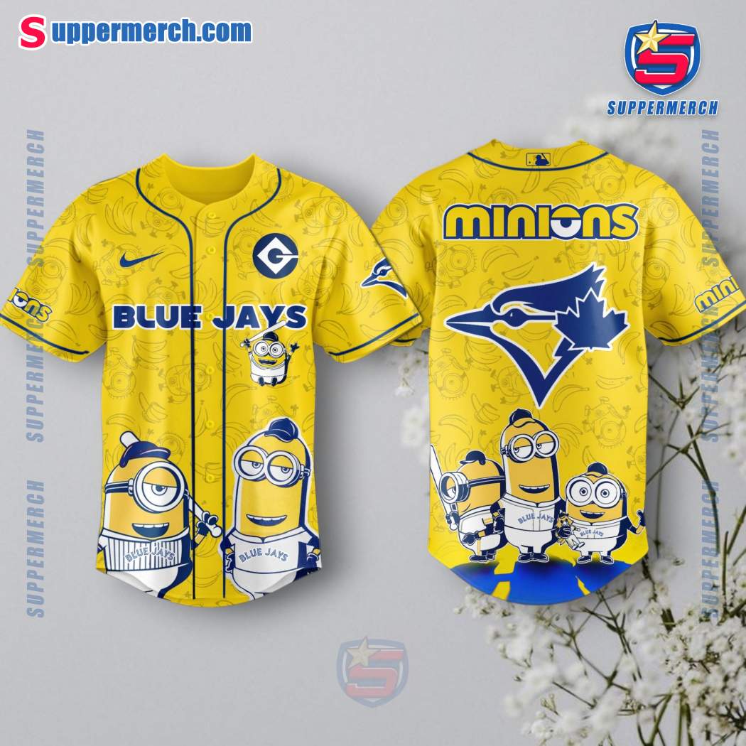 Minions X Toronto Blue Jays Baseball Jersey rWI7lKv