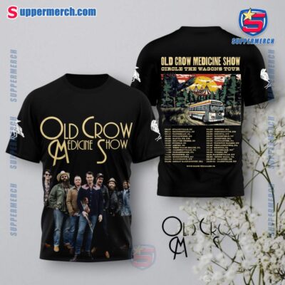 Old Crow Medicine Show Circle The Wagons Tour 2025 Shirt kM4zDJt