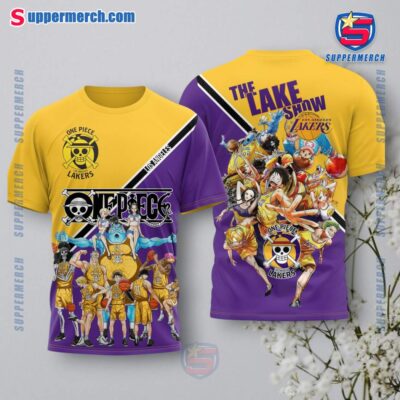 One Piece Los Angeles Lakers The Lake Show T-shirt, Hoodie pNiR6FM